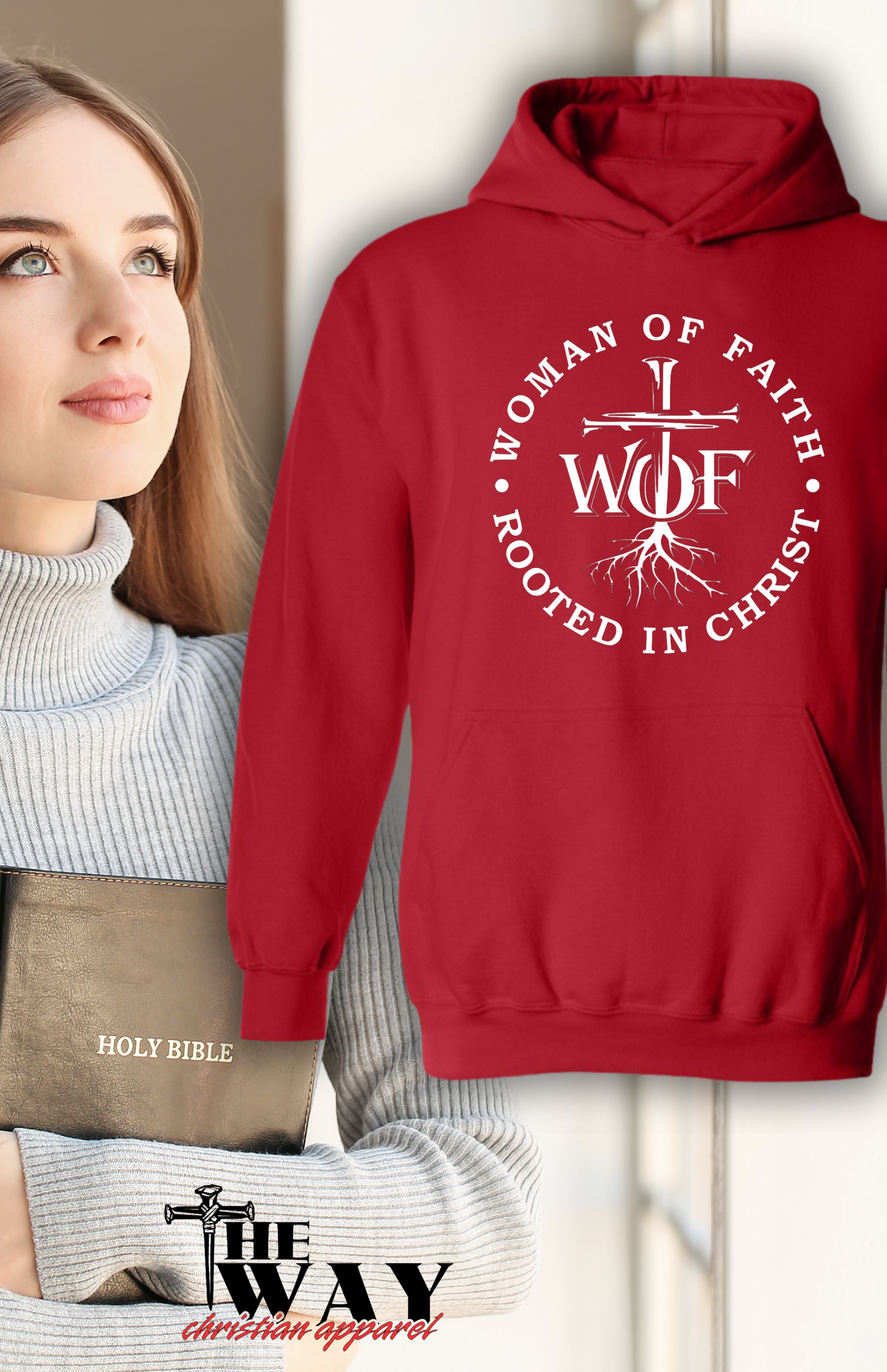 Woman of Faith Hoodie